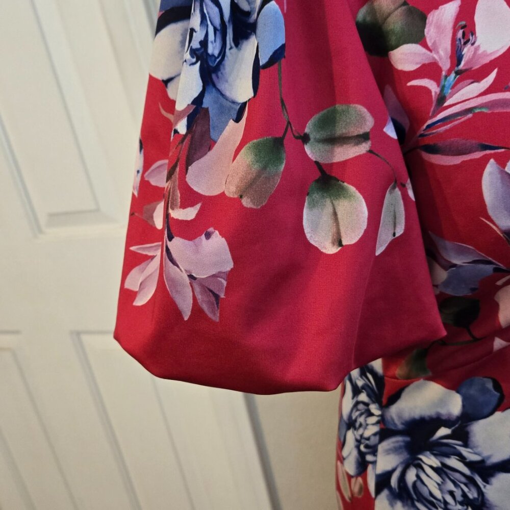 Guess Size 6 Pink/Floral Cocktail Dress - EUC - Picture 3 of 5